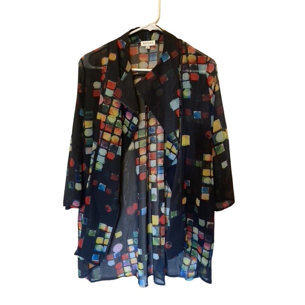ADORE Multi Colored Blouse - size S